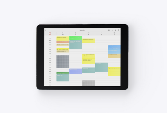 infoBoard WorkingSchedule App - Alle Termine und Informationen in der App